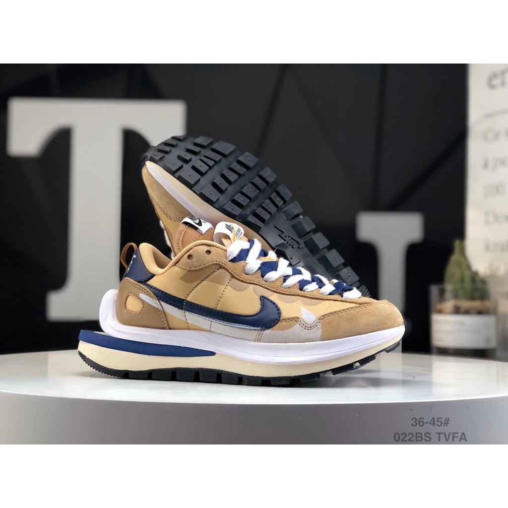 Giày Chạy Bộ Sacai X NK vaporWaffle Cỡ 36-45