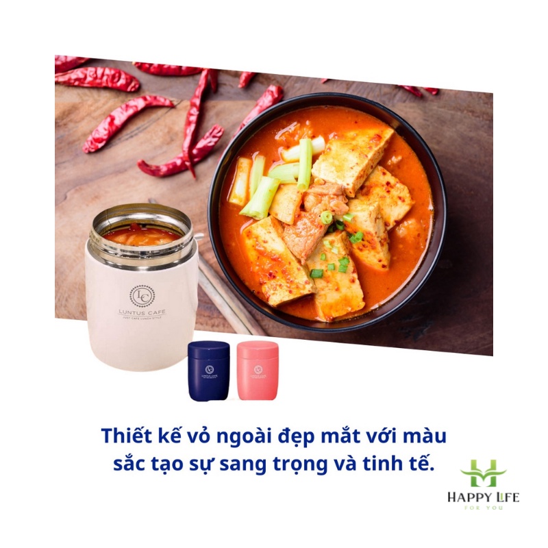 Hộp cơm giữ nhiệt văn phòng ASVEL inochi cao cấp