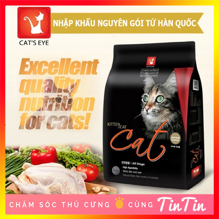 Thức ăn Hạt Khô Cat Eye Hàn Quốc Cho Mèo #Tintin Pet Store