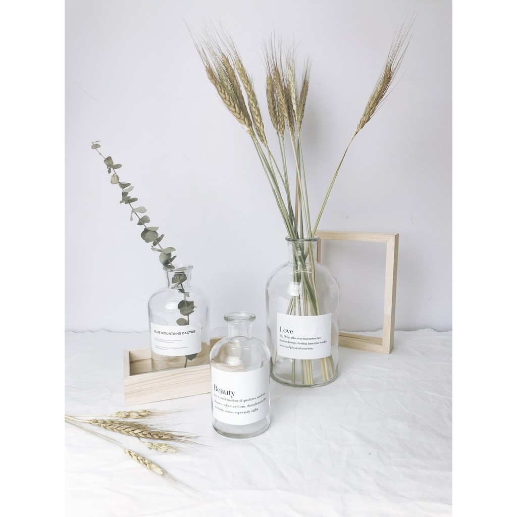 Tag chữ dán trang trí lên bình bông, lọ hoa | BigBuy360 - bigbuy360.vn