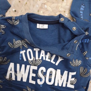 Bộ nỉ da cá HM Totally Awesome