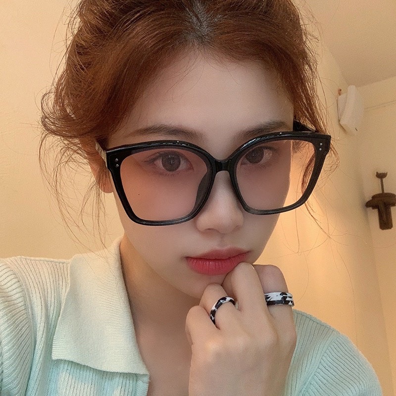 Kính mắt thời trang mắt kính Ánh Nâu hottrend