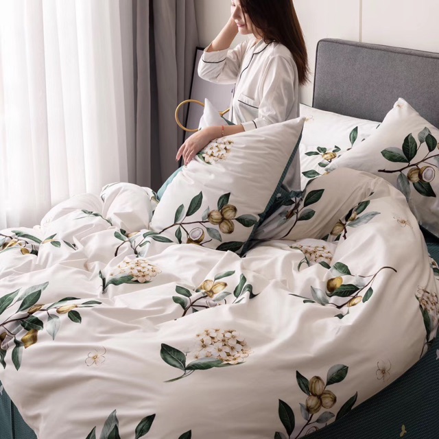 Cotton 100% - nhắn tin để chọn mẫu -  bộ vỏ chăn ga giường