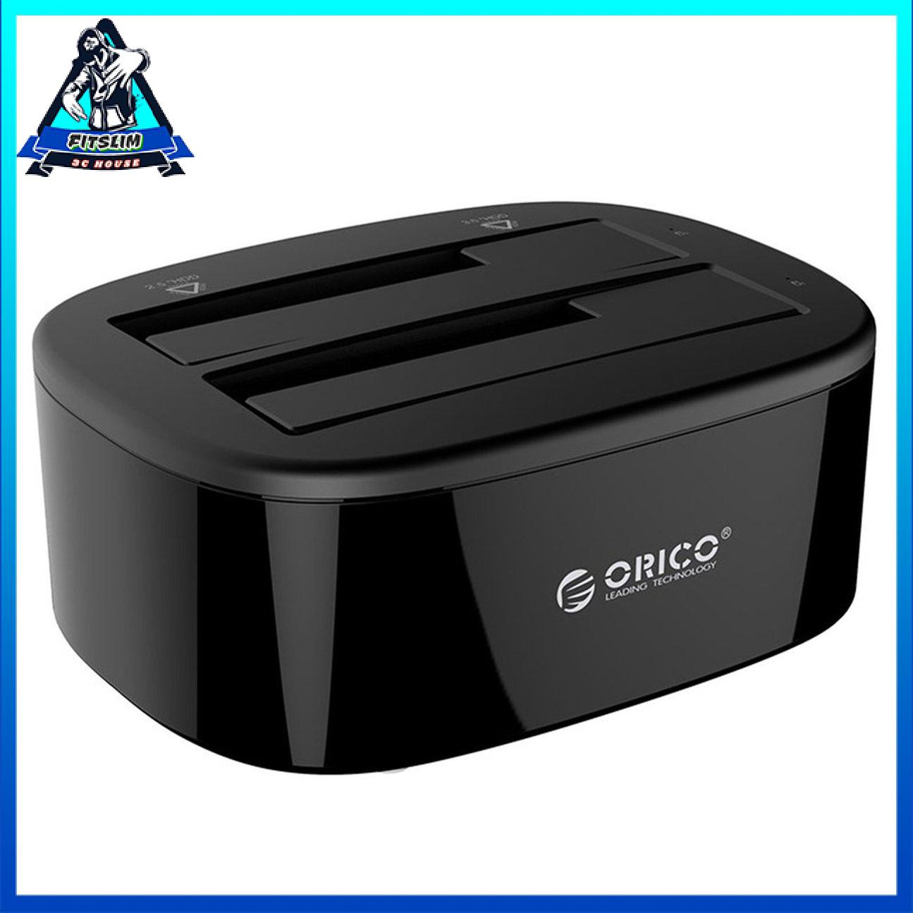 ORICO 6228US3-BK Dual Bay USB3.0 2,5 / 3,5 inch Đế hộp đĩa cứng đa năng