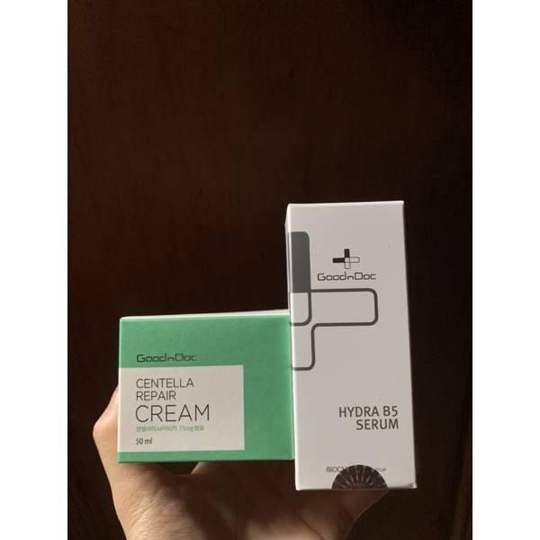 Kem Rau Má Dưỡng Ẩm Phục Hồi Giảm Thâm Nám Trắng Sáng Da Chống Lão Hóa GoodnDoc Centella Repair