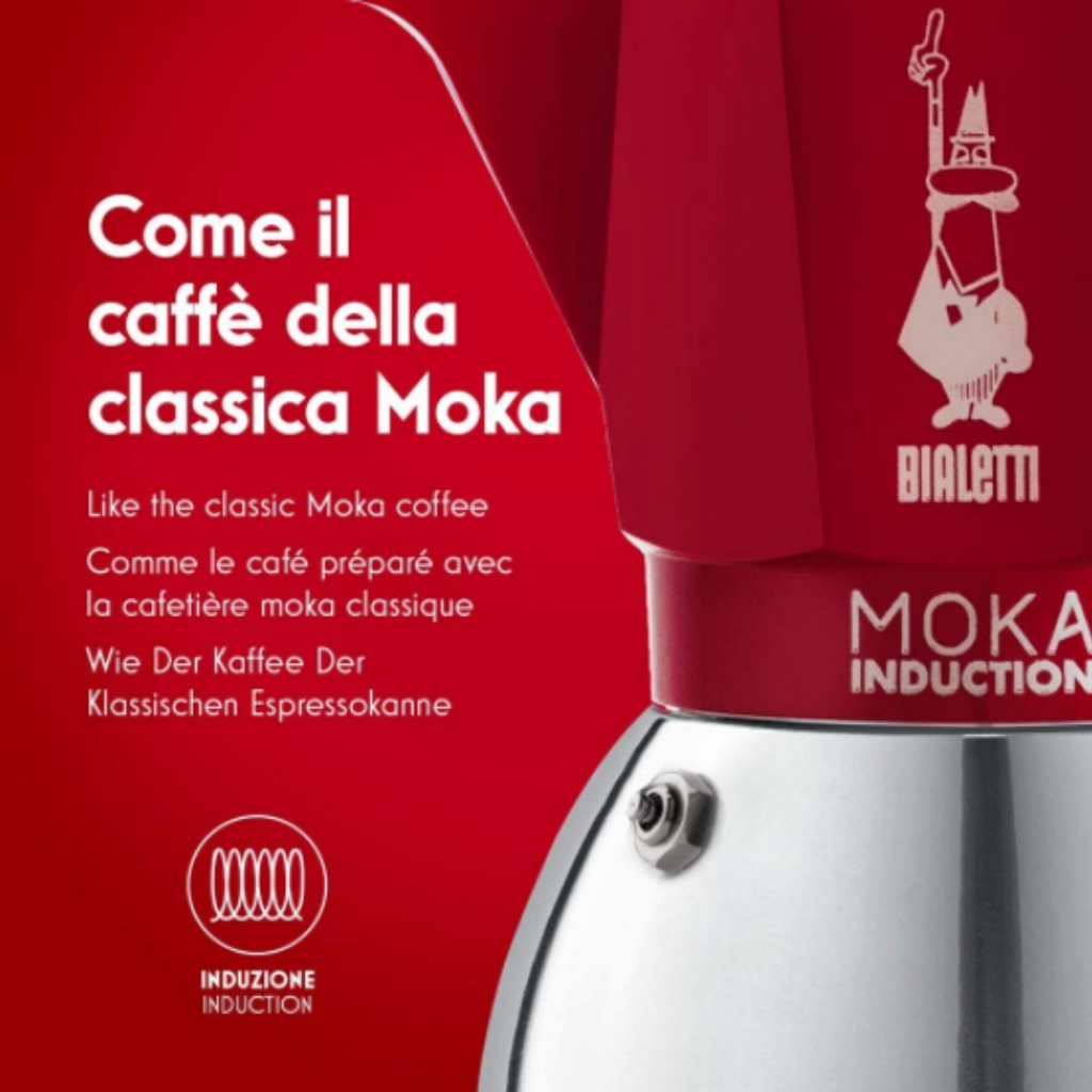 Ấm pha cà phê Bialetti Moka Induction 150ml 4 tách