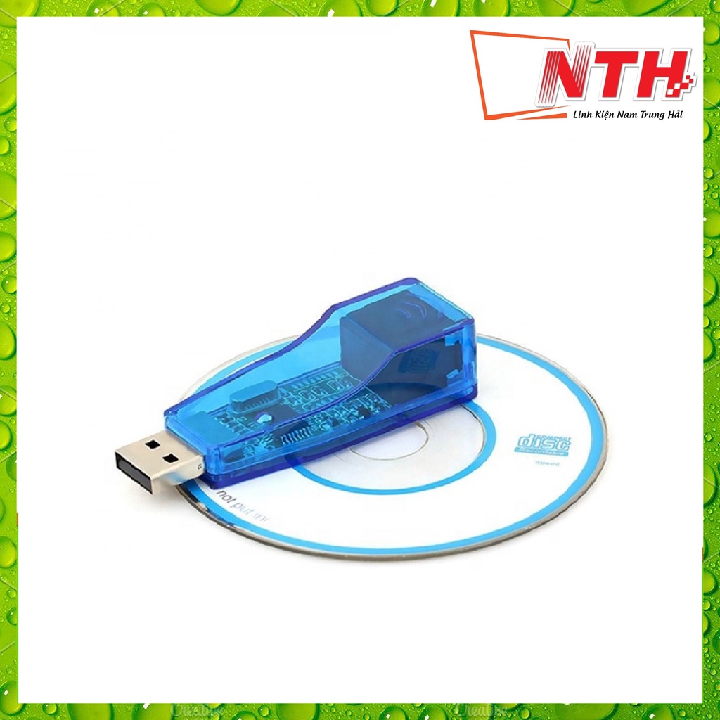 USB 2.0 ra Lan (Xanh)