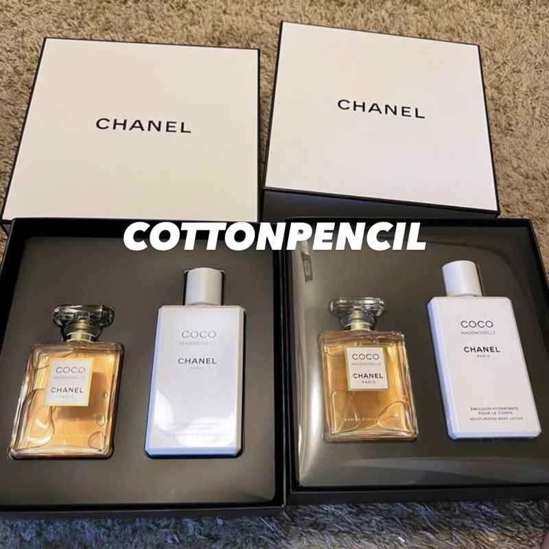 Set Nước Hoa Và Body Lotion CHA.NEL COCO MADEMOISELLE INTENSE