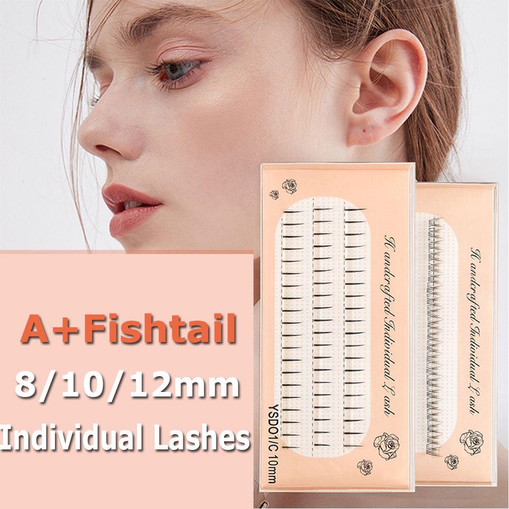 Lông Mi Giả Hình Đuôi Cá Một Nhánh Bằng Lông Chồn Giả Nối Dài