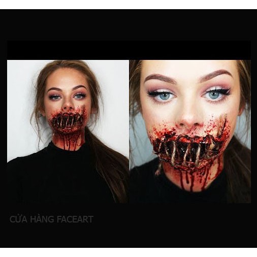 BỘ DỤNG CỤ HÓA TRANG VẾT THƯƠNG HALLOWEEN  - BỘ DỤNG CỤ HÓA TRANG VẾT SẸO