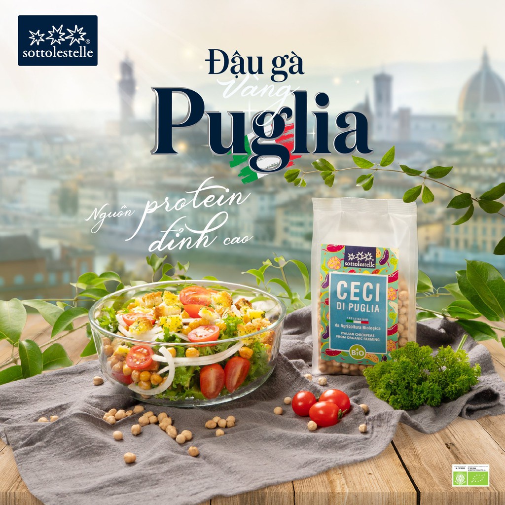 Đậu Gà Hữu Cơ (Sottolestelle) - 400g