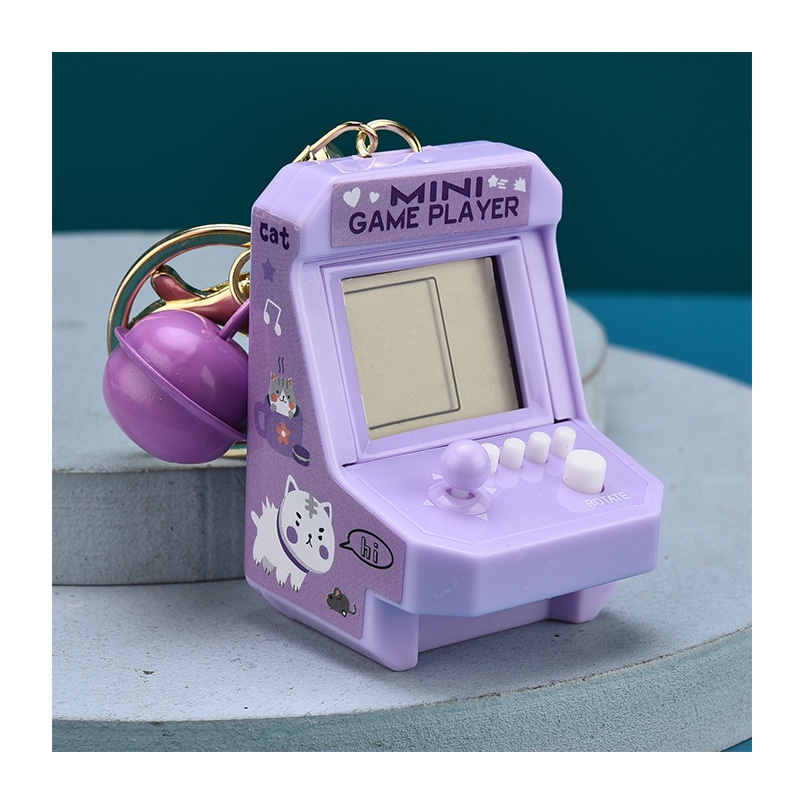 Móc Khóa Hình Máy Chơi Game Tetris Mini Cầm Tay Cổ Điển Sáng Tạo Trang Trí Ba Lô / Túi Xách / Balo Cho Học Sinh