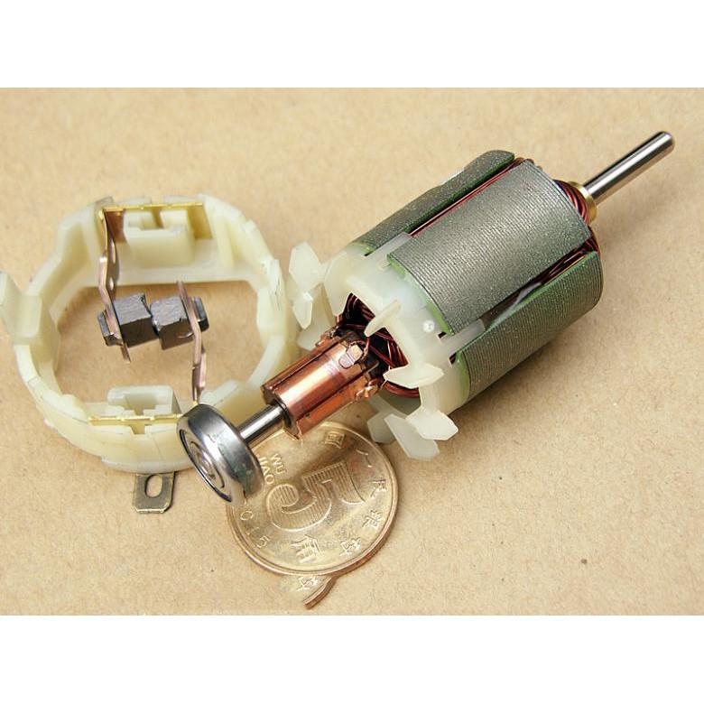 Động cơ motor mô tơ mini 545 vòng bi đôi tốc độ cao 20000 RPM 6V-15V DC - LK0115