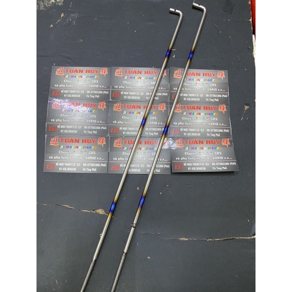 Đũa thắng titan gr5 ptitanium cho yamaha honda sirius si exciter ex 10 2010 wave zx