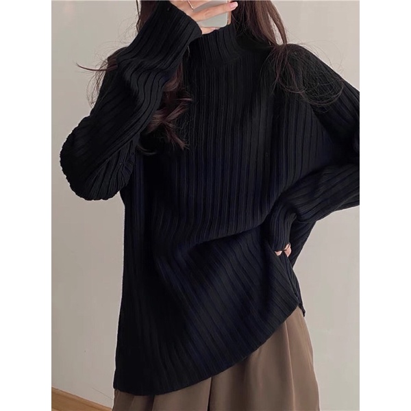 Áo len phong cách insta màu cơ bản