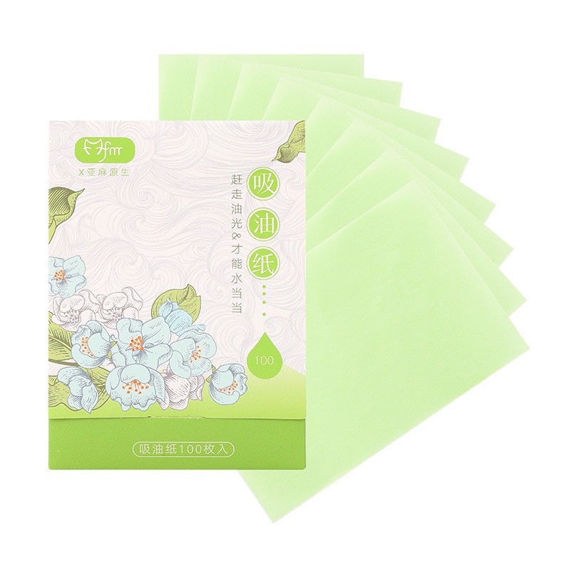 Combo 100 tờ giấy thấm dầu nội địa Trung