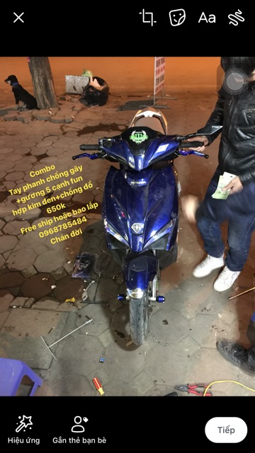 Ron chế xoay gương