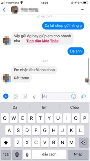 Tinh dầu nguyên chất Mộc Thảo