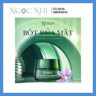 Bột Rửa Mặt Nhân Sâm MQ Skin