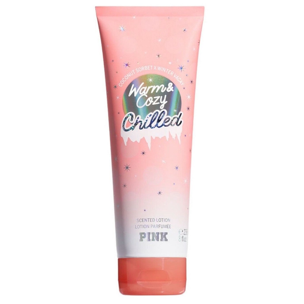 Dưỡng thể Victoria's Secret Fragrance Lotion 236ml - Warm &amp; Cozy Chilled (Mỹ)