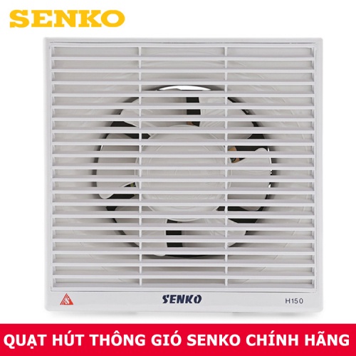 (Chính hãng-Lỗi 1 đổi 1) Quạt hút thông gió Senko H100 | H150 | H200 | H250 25W-35W [ bảo hành 12 tháng ]