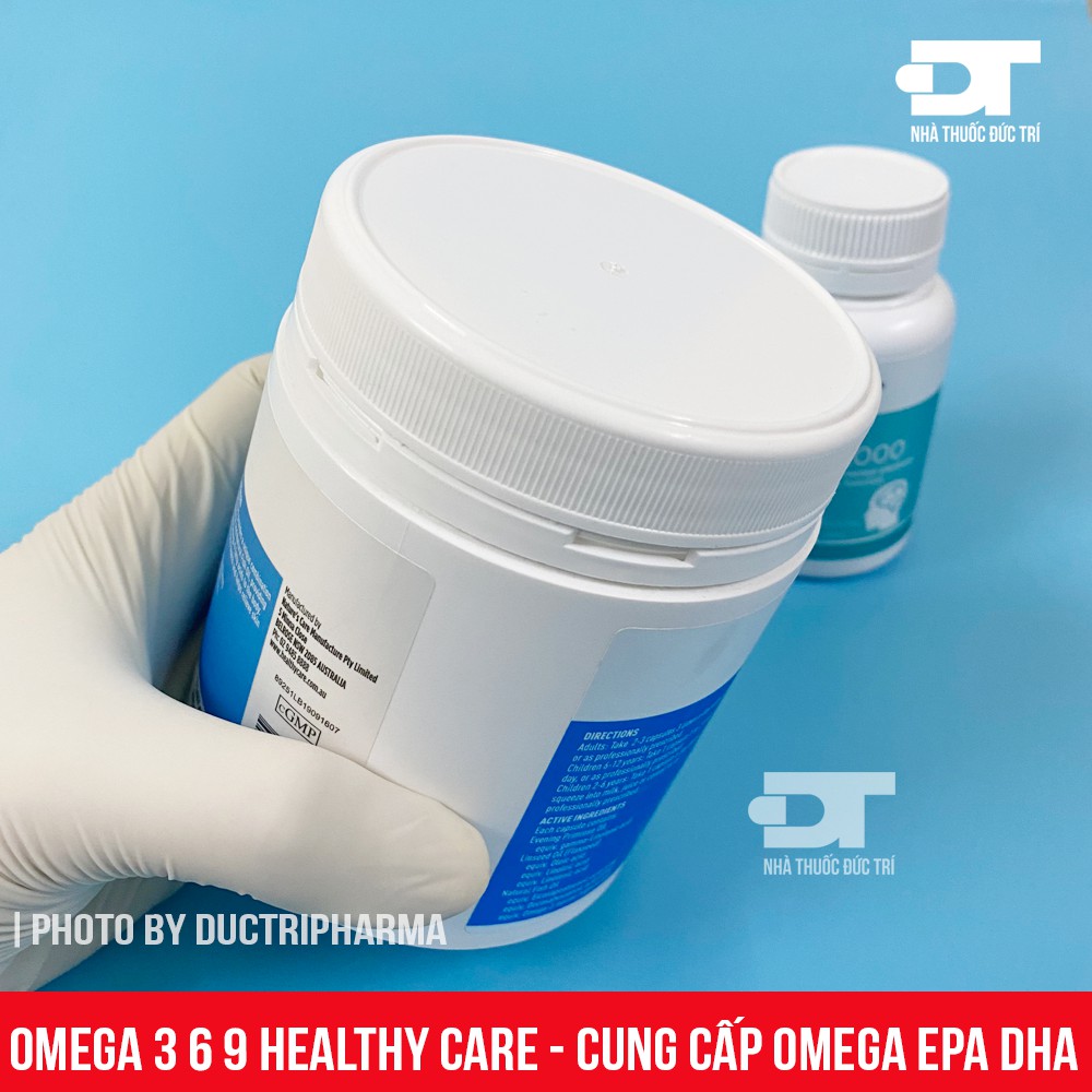 Omega 3 6 9 [Úc] Healthy care - 200 viên - Cung cấp Omega EPA DHA | BigBuy360 - bigbuy360.vn