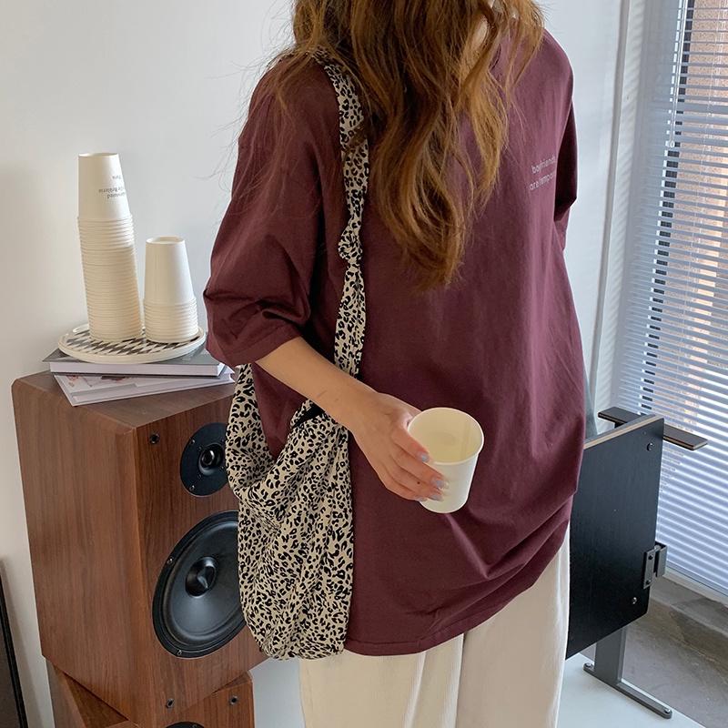 SUXI Áo Thun Tay Ngắn Dáng Rộng Màu Sắc Đơn Giản Thời Trang Mùa Hè Cho Nữ