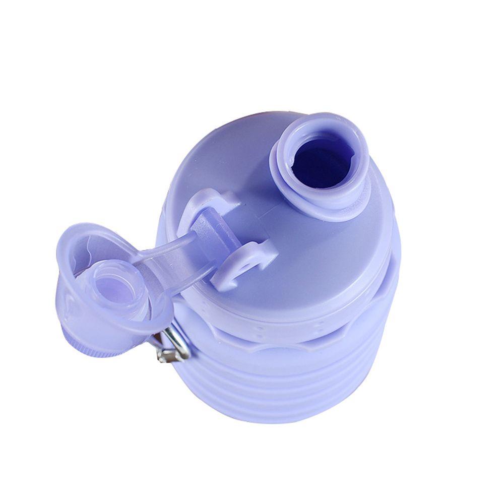 YIYU Bình Nước Thể Thao 500ml Bằng Silicone Cách Nhiệt Đa Năng Có Thể Gấp Gọn Tiện Dụng