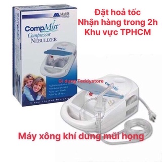 Máy xông khí dung mũi họng cho bé và người lớn Compmist mẫu mới