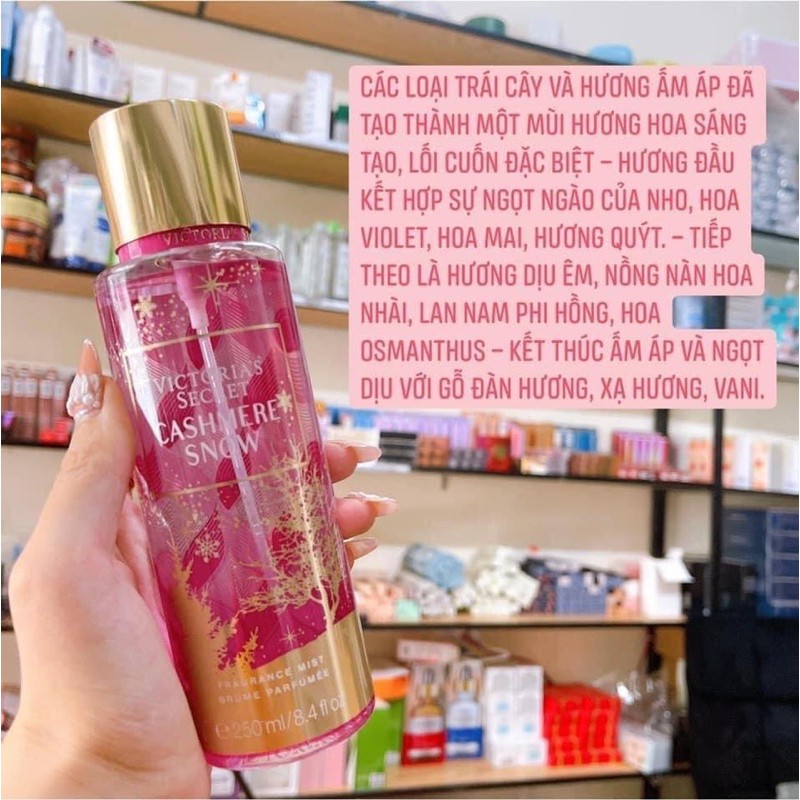 Body mist Victoria Secret hàng chính hãng đủ tem mac | Thế Giới Skin Care