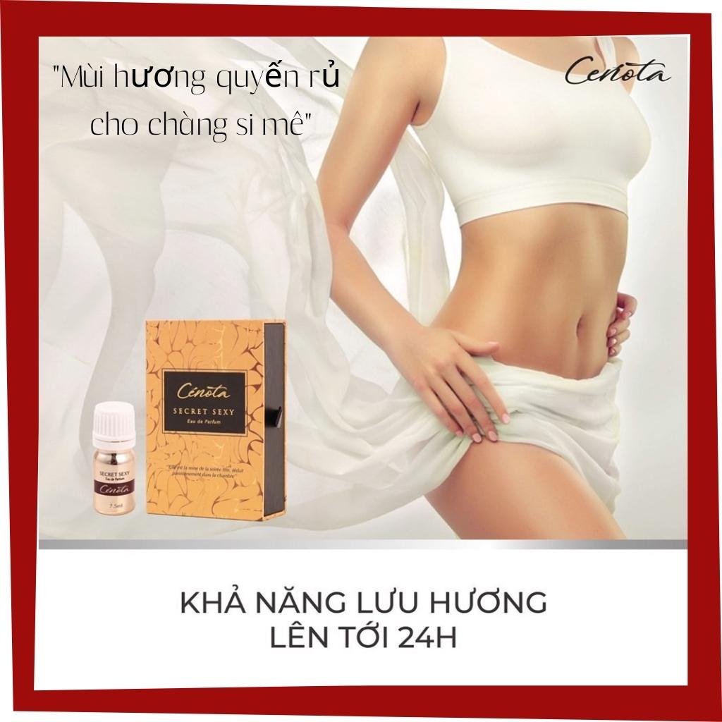 Nước Hoa Vùng Kín Cenota Secret Sexy 5ml - Nước Hoa Cô Bé Quyến Rũ, Khả Năng Lưu Hương Lên Tới 24h