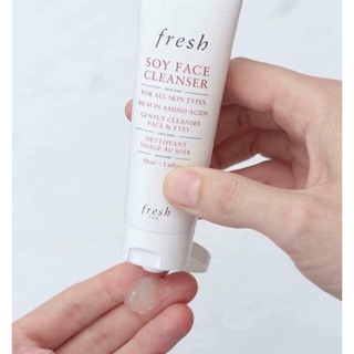 [MINISIZE 15ML] Sữa rửa mặt FRESH SOY FACE CLEANSER