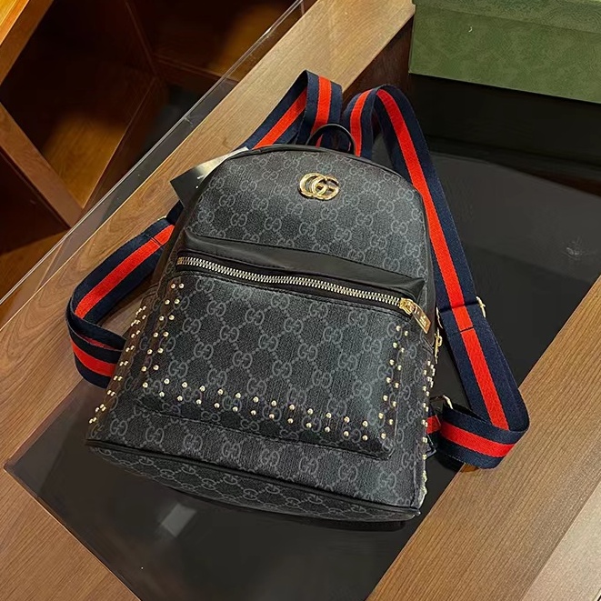 Balo da mini nữ lv giá rẻ đẹp PUKA cặp mini nữ đi học thời trang unisex da pu chống nước