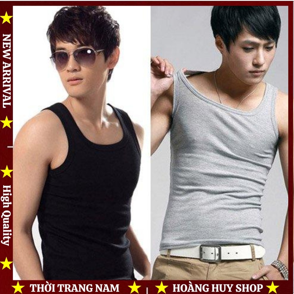 Áo TankTop Nam H&H-TY1 Áo Thun 3 Lỗ Thể Thao Năng Động Cho Nam