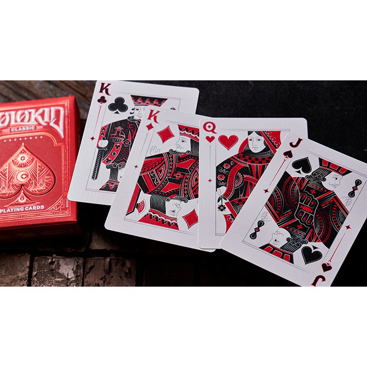 Bài tây, bài ảo thuật Solokid Ruby Playing Cards by SOLOKID Playing Cards - Hàng chính hãng [Hàng Mỹ]