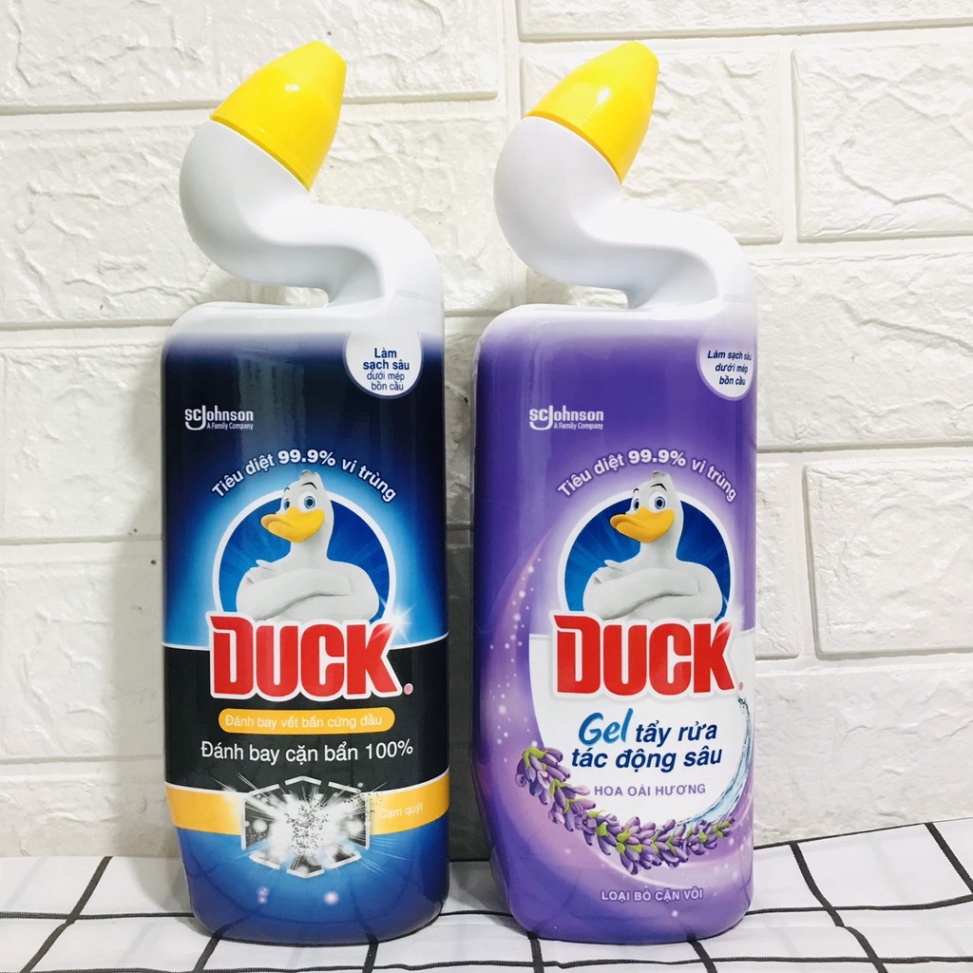 DUCK Tẩy Rửa Nhà Tắm Siêu Tẩy Pro 900ml ( CÓ VÒI)