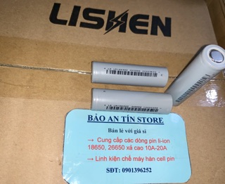 Pin 18650 Lishen 2500mAh