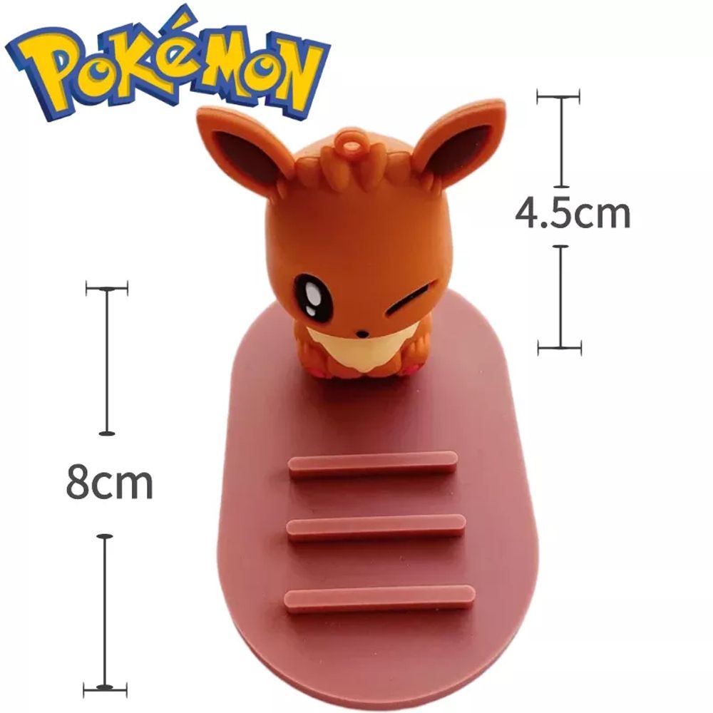 Giá Đỡ Điện Thoại Để Bàn Hình Pikachu Dễ Thương Eevee Vaporeon / Pokemon Trang Trí Bàn Làm Việc 81