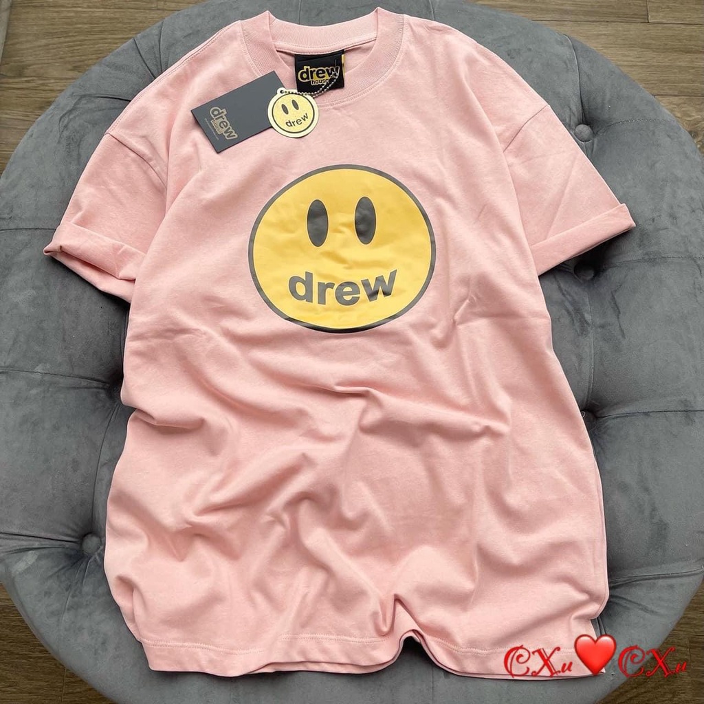 Áo Thun unisex mặt cười DRE.W hot trend