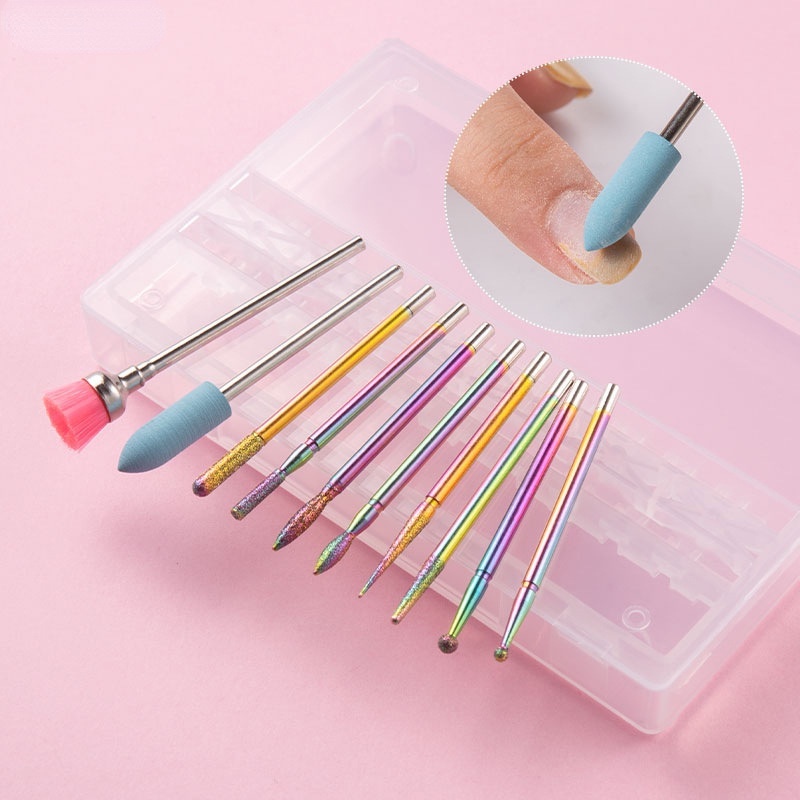 Set 10 Mũi Mài Giũa Móng Tay Chuyên Dụng
