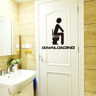 Đề can dán toilet độc đáo