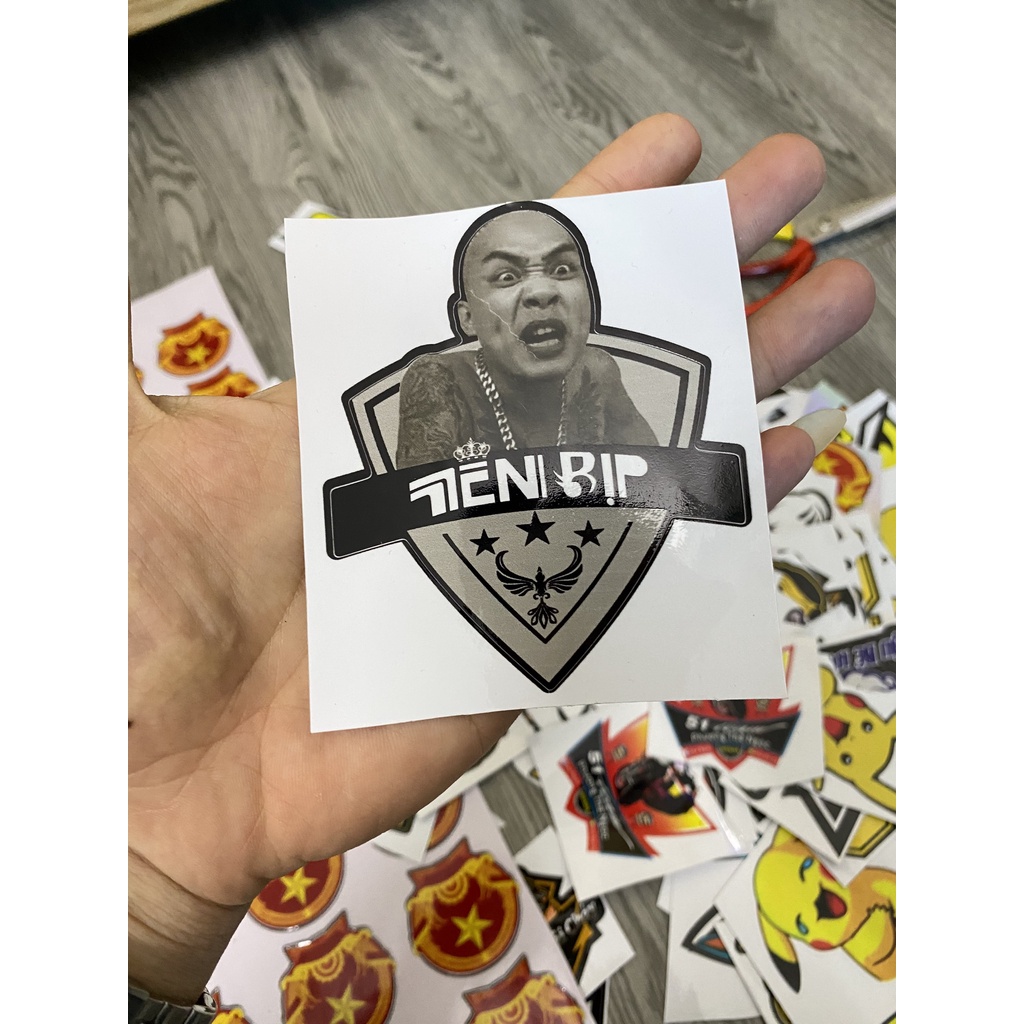 Tem Sticker Thầy Tiến - 3Lớp cao cấp chống bong phai màu ! ( giá 1c )