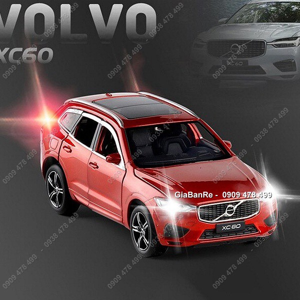 Xe Mô Hình Kim Loại SUV Volvo XC60 Tỉ Lệ 1:32 - Jkm - 9840