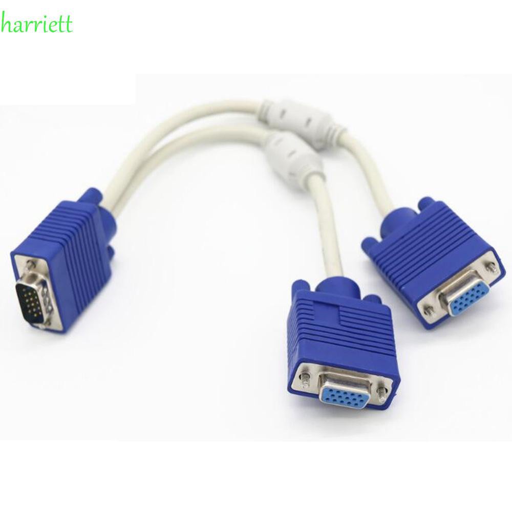 Dây Cáp Chia Cổng Vga 1 Máy Tính Sang 2 Cổng Vga Cho Pc Tv Vga