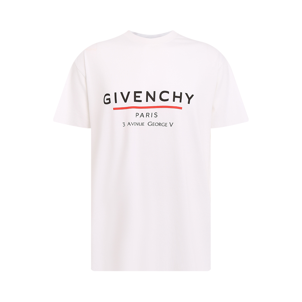 Áo Thun Ngắn Tay In Logo Givenchy Thời Trang Cho Nam