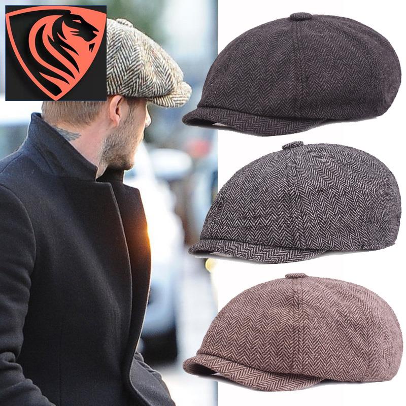 Nón Beret Thời Trang Phong Cách Vintage Cổ Điển Cho Nam