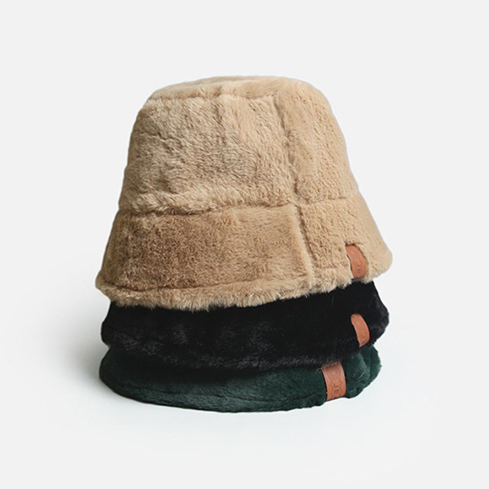 Mũ Bucket Chất Liệu Mềm Mại Thời Trang Mùa Đông Xinh Xắn Cho Bé Gái