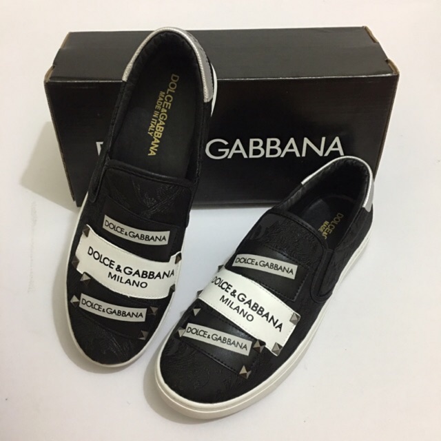 Giày Slipon Dolce Gabbana tag mặc chất -Ảnh thật