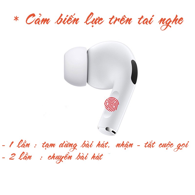 Tai nghe bluetooth không dây PRO 1-1, tai phone nhét tai, đàm thoại, chống ồn, cảm biến, GT SHOP | BigBuy360 - bigbuy360.vn