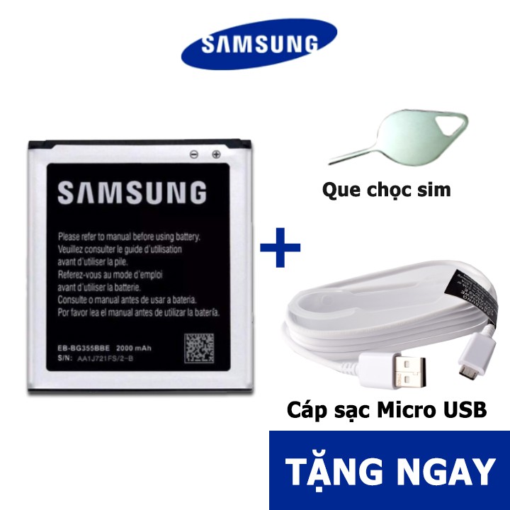 Pin Samsung Galaxy Grand Prime G530H J3 2016 J5 2015 J2 Prime J2 Pro J2 2018 J320 EB-BJ320BBE EB-BG530BBC